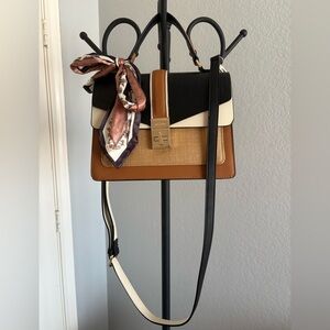 ALDO Black and Tan Women's Bag